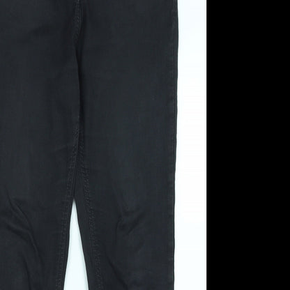 M&S Womens Black   Skinny Jeans Size L L29 in