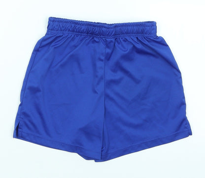 Crane Boys Blue   Sweat Shorts Size 5-6 Years