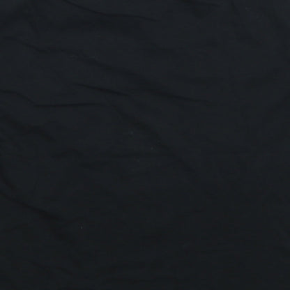 Candy Couture Girls Black   Basic T-Shirt Size 9 Years  - Aloha Paradise