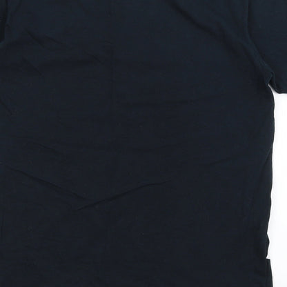 Mens UK Size S Gildan Blue  T-Shirt