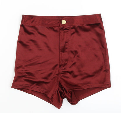 FOREVER 21 Womens Red   Hot Pants Shorts Size XS