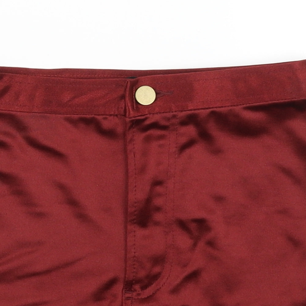 FOREVER 21 Womens Red   Hot Pants Shorts Size XS