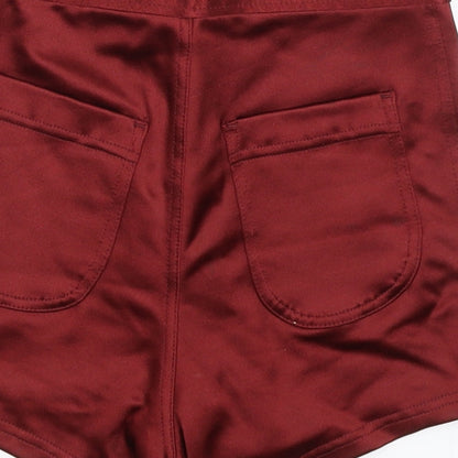 FOREVER 21 Womens Red   Hot Pants Shorts Size XS