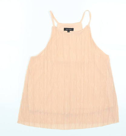 Womens UK Size 8 New Look Pink Camisole Tank
