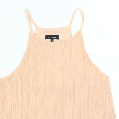 Womens UK Size 8 New Look Pink Camisole Tank