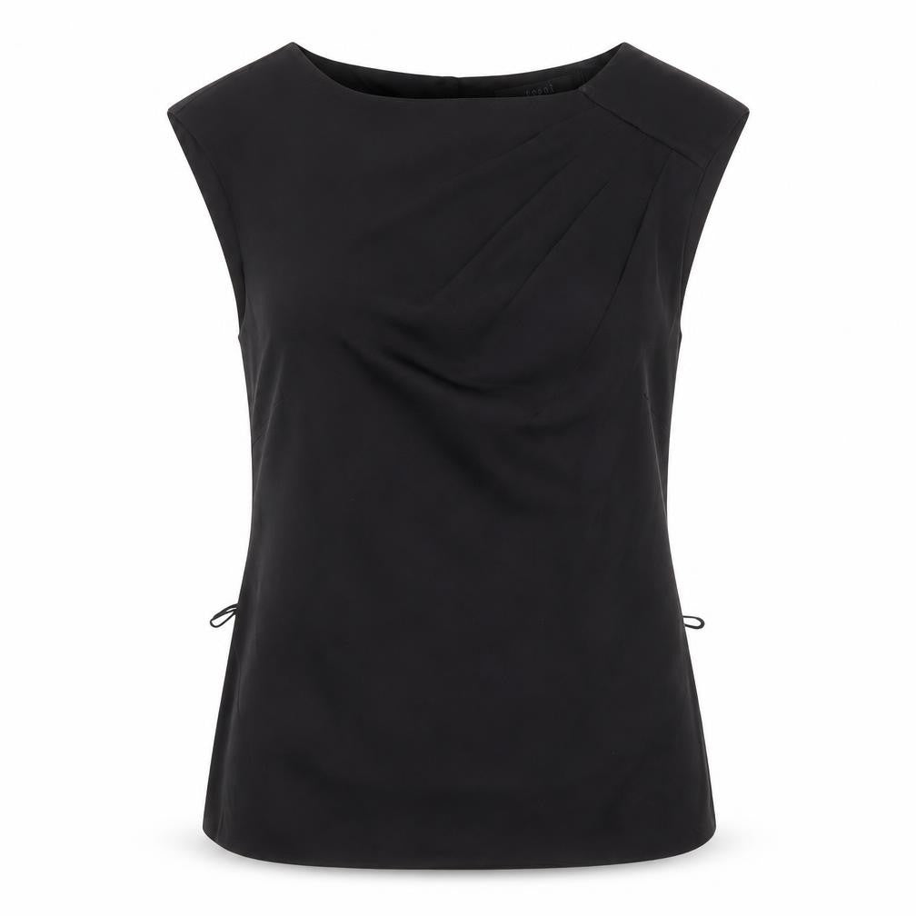 Womens UK Size 8 Coast Black Basic Tank