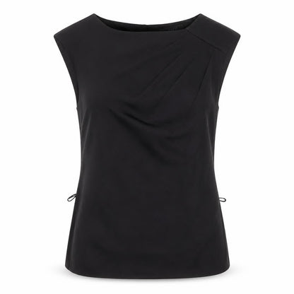 Womens UK Size 8 Coast Black Basic Tank