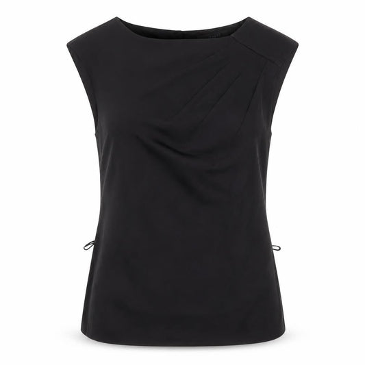 Womens UK Size 8 Coast Black Basic Tank