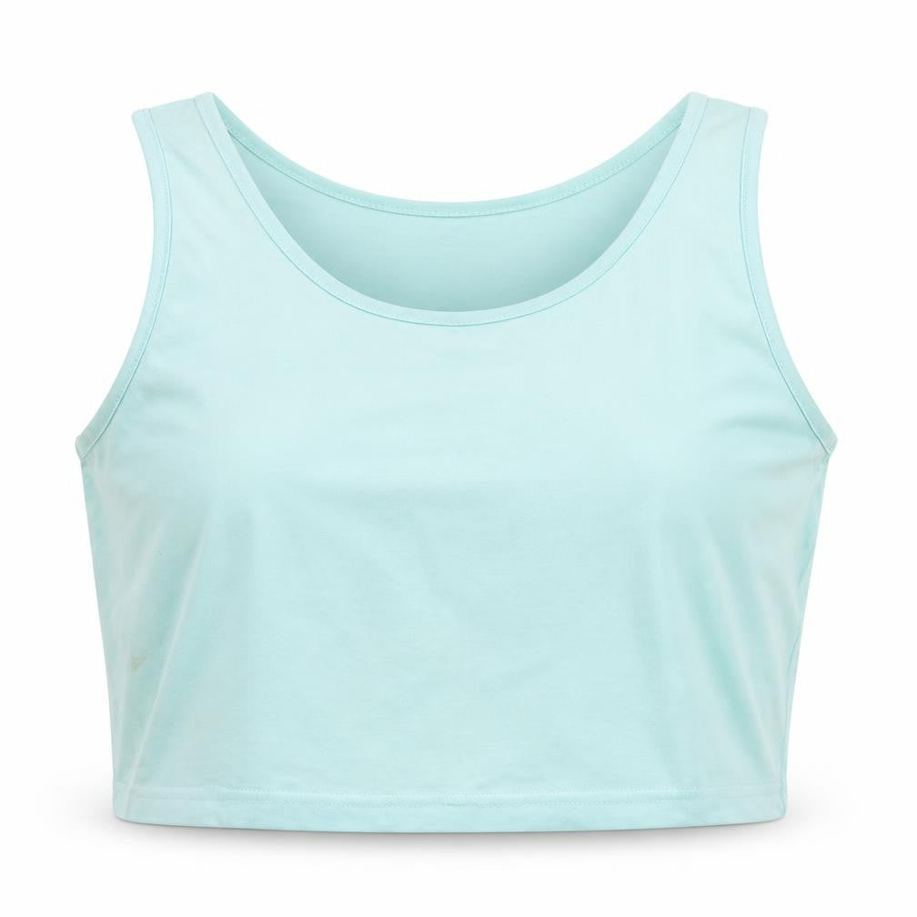 Womens UK Size 10 Topshop Blue Basic Tank