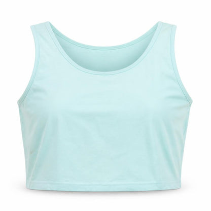 Womens UK Size 10 Topshop Blue Basic Tank