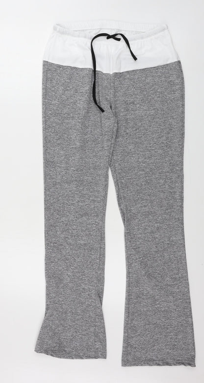 Prewron  Womens Grey   Sweatpants Trousers Size M L29 in