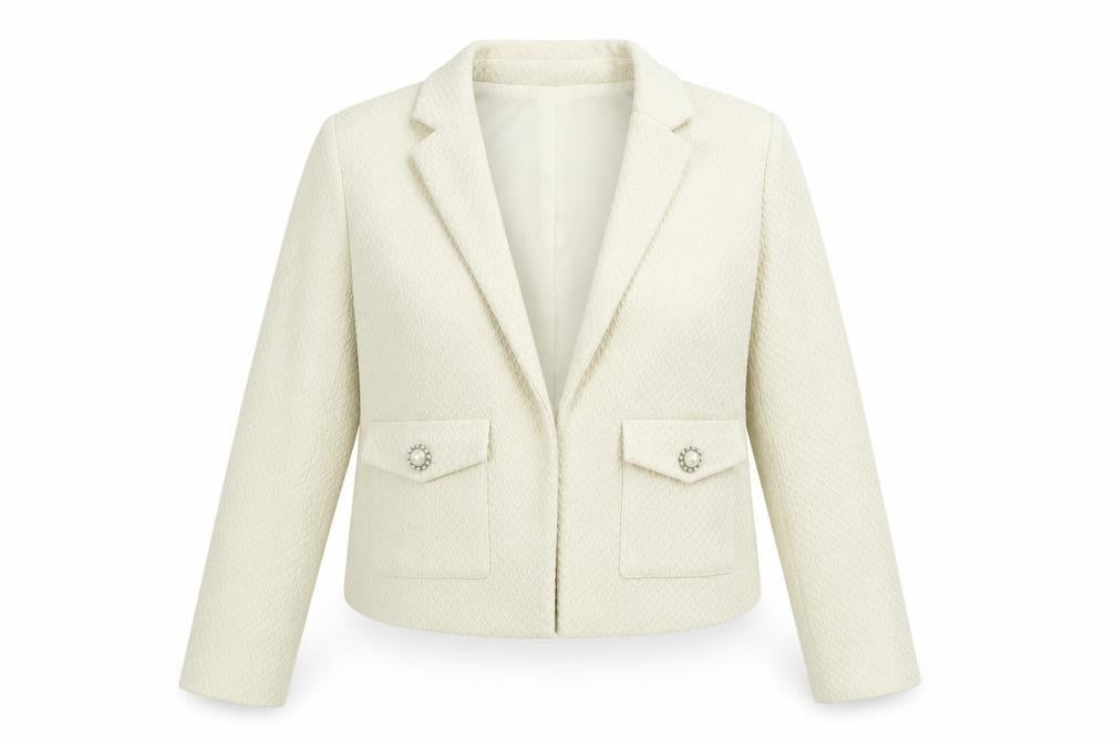Womens UK Size 12 Select Ivory Jacket
