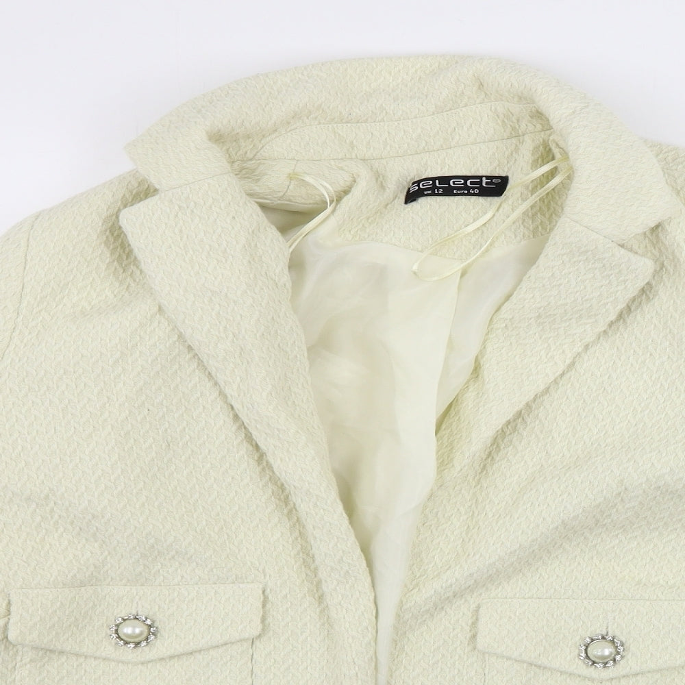 Womens UK Size 12 Select Ivory Jacket