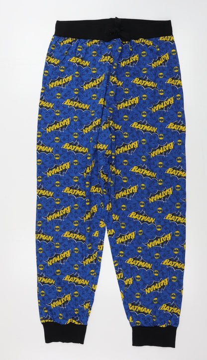 Preworn  Mens Blue   Trousers  Size M L26 in - batman