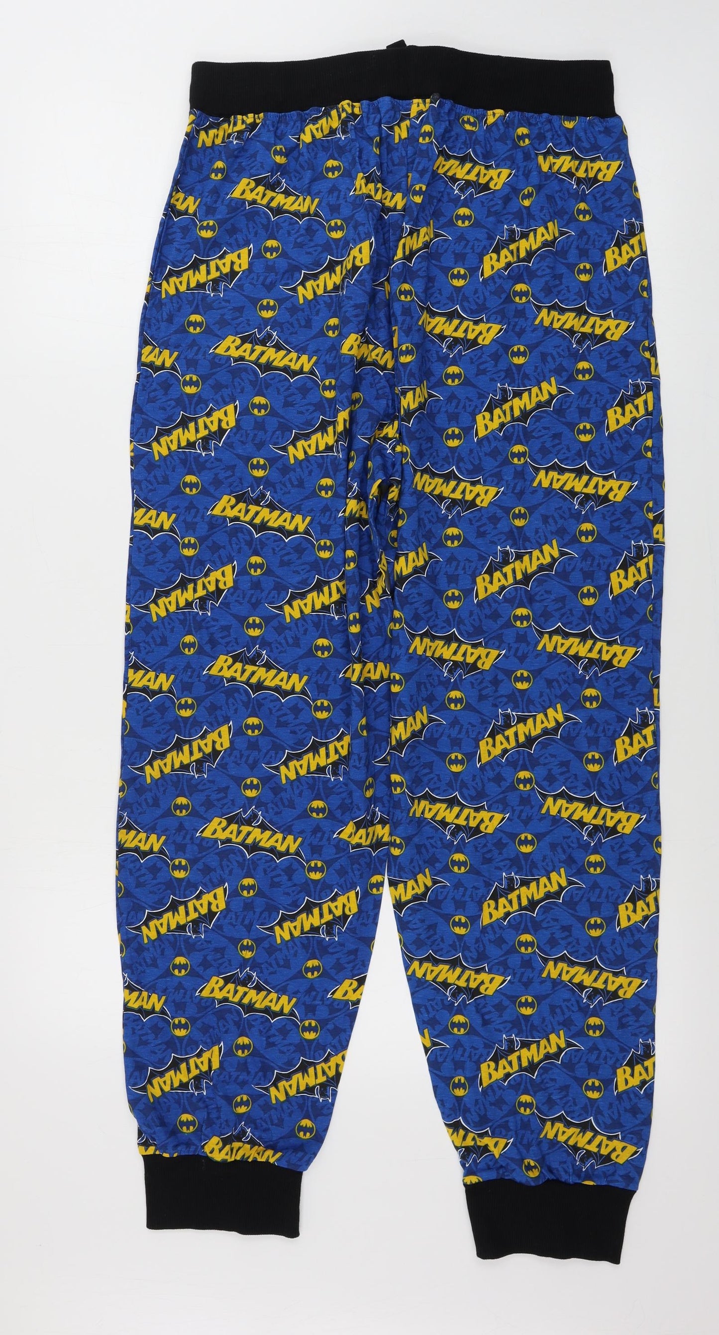 Preworn  Mens Blue   Trousers  Size M L26 in - batman