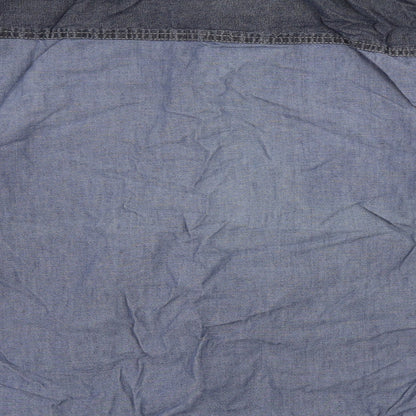 Easy Mens Blue    Button-Up Size L