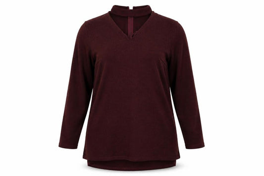 Womens UK Size 16 AX Paris Red Pullover Jumper