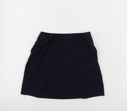 Marks and Spencer  Girls Blue   A-Line Skirt Size 6 Years