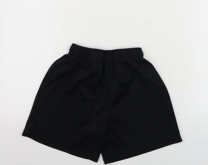 Fruit of the Loom  Boys Black   Sweat Shorts Size 9-10 Years