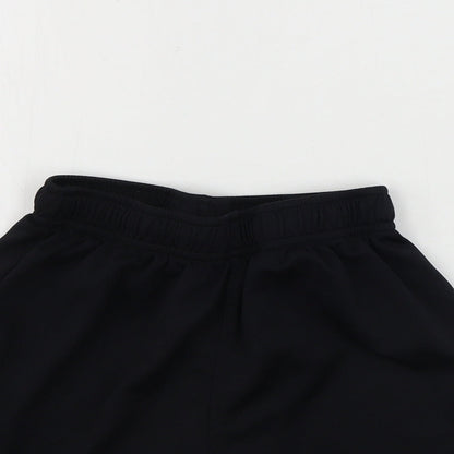 Fruit of the Loom  Boys Black   Sweat Shorts Size 9-10 Years