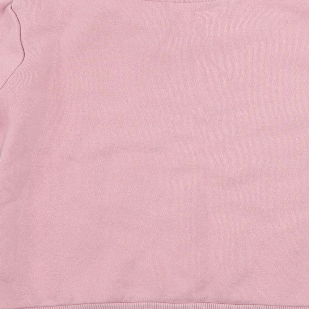 Peppers Girls Pink   Pullover Jumper Size 6-7 Years