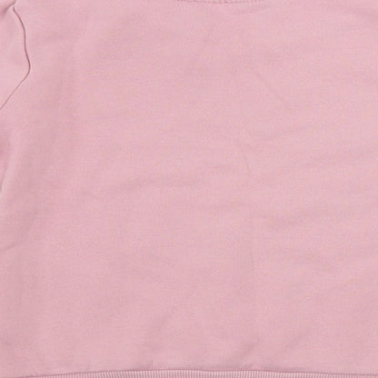 Peppers Girls Pink   Pullover Jumper Size 6-7 Years