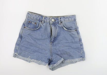 Topshop  Womens Blue   Cut-Off Shorts Size 6