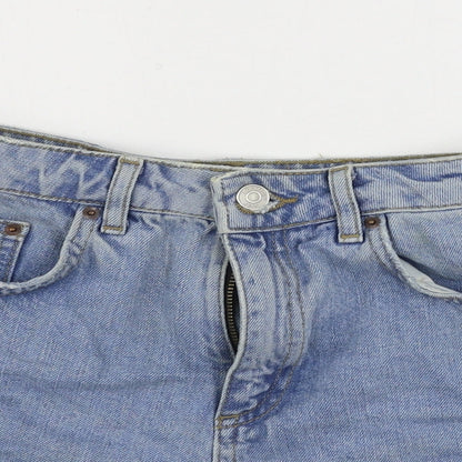 Topshop  Womens Blue   Cut-Off Shorts Size 6