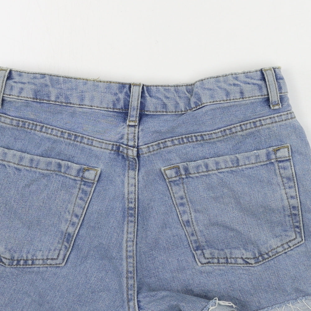 Topshop  Womens Blue   Cut-Off Shorts Size 6