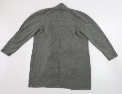 sheggo Womens Grey   Cardigan Jumper Size 12