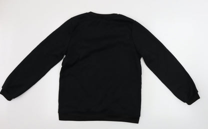 Womens UK Size XL Preworn Black Pullover Jumper