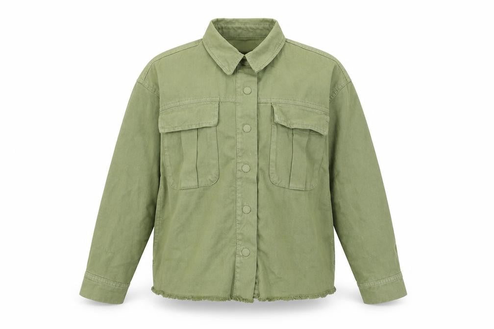 Womens UK Size 8 F&F Green Jacket