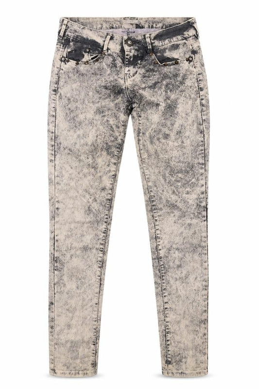 Womens UK Size 6 Bershka Extra-Slim Fit Jegging Grey Jeans