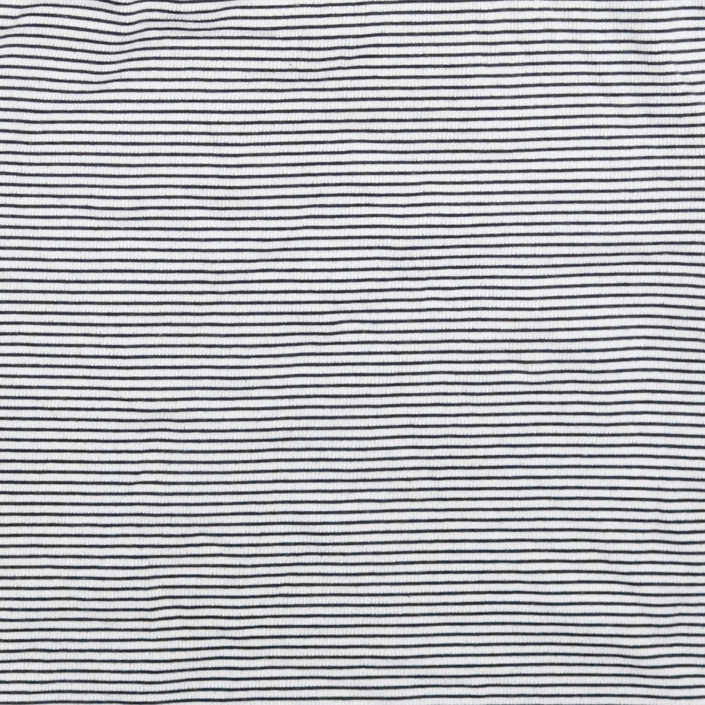 Brand and care label for Next girls’ white striped basic t-shirt, size 10, years