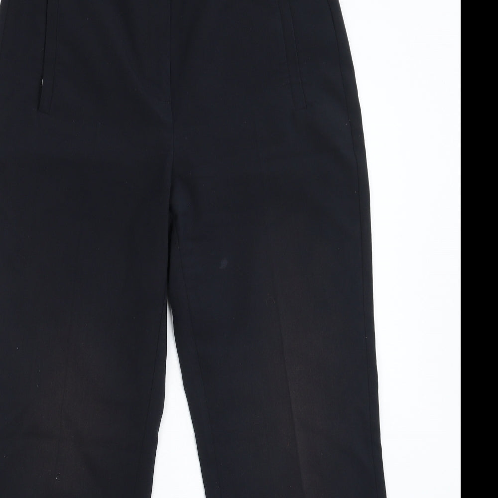 Womens UK Size 12 Marks and Spencer Regular Fit Dress Pants Blue Trousers