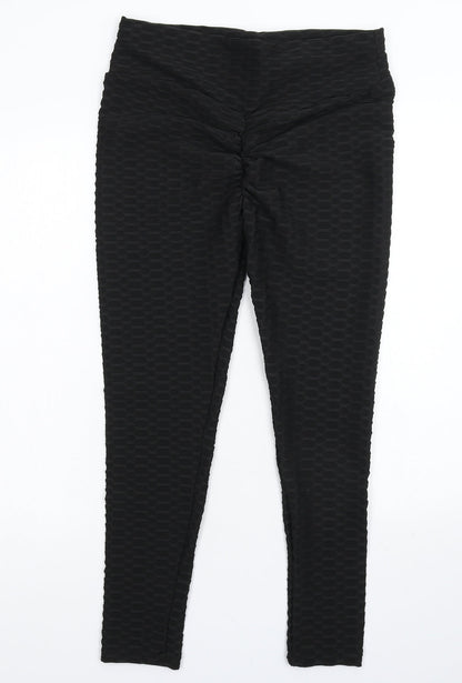 Womens UK Size 32 in Preworn  Jegging Black Leggings