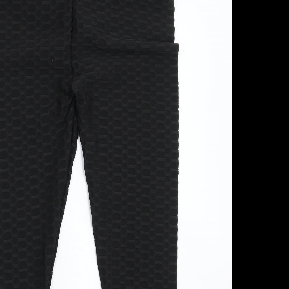Womens UK Size 32 in Preworn  Jegging Black Leggings