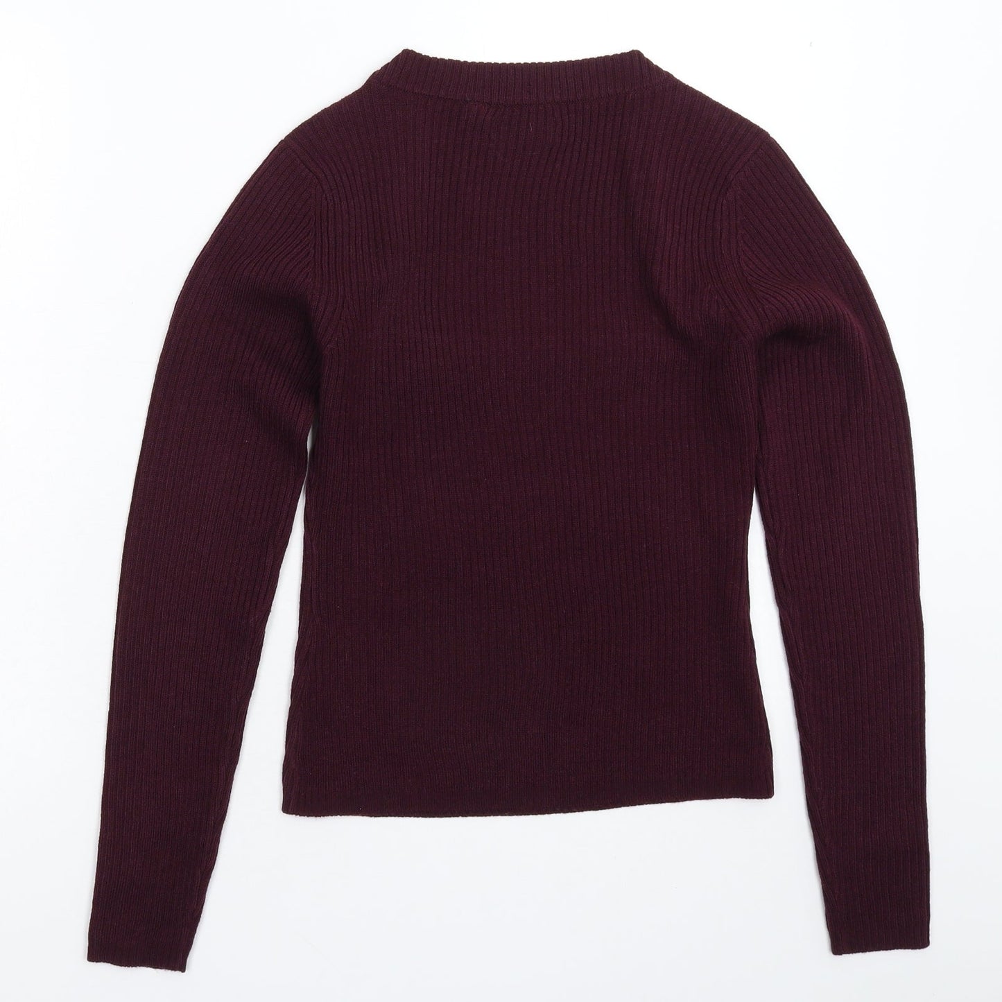 Womens UK Size S Brave Soul Brown Pullover Jumper