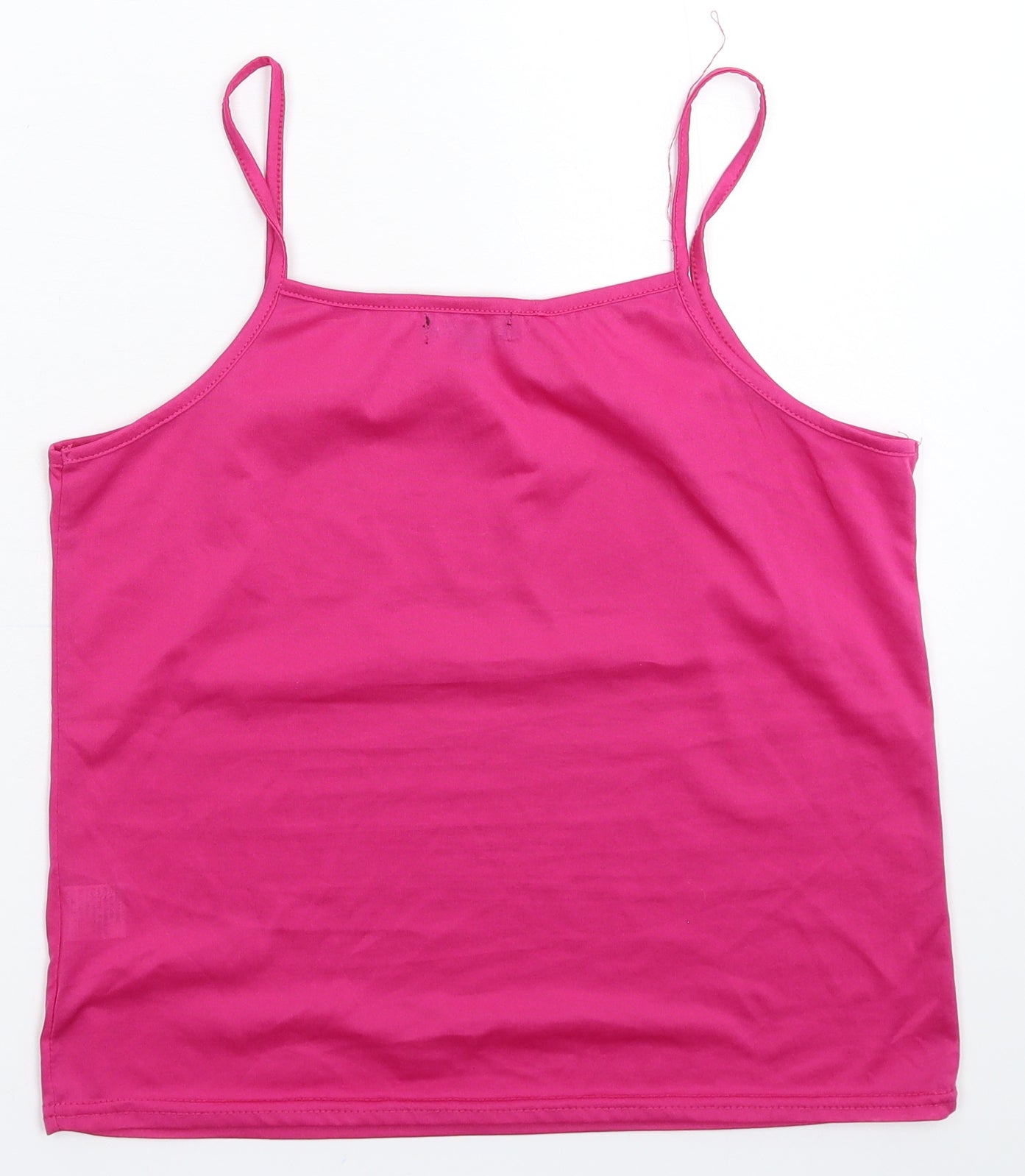 Womens UK Size 16 Stella Pink Basic Tank