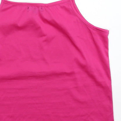 Womens UK Size 16 Stella Pink Basic Tank