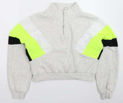 Divided Womens Grey   Pullover Hoodie Size S