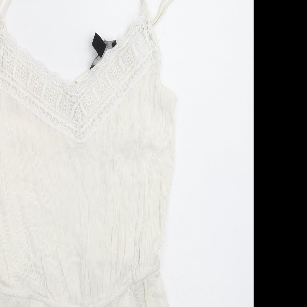 Atmosphere Womens White   Jumpsuit One-Piece Size 8