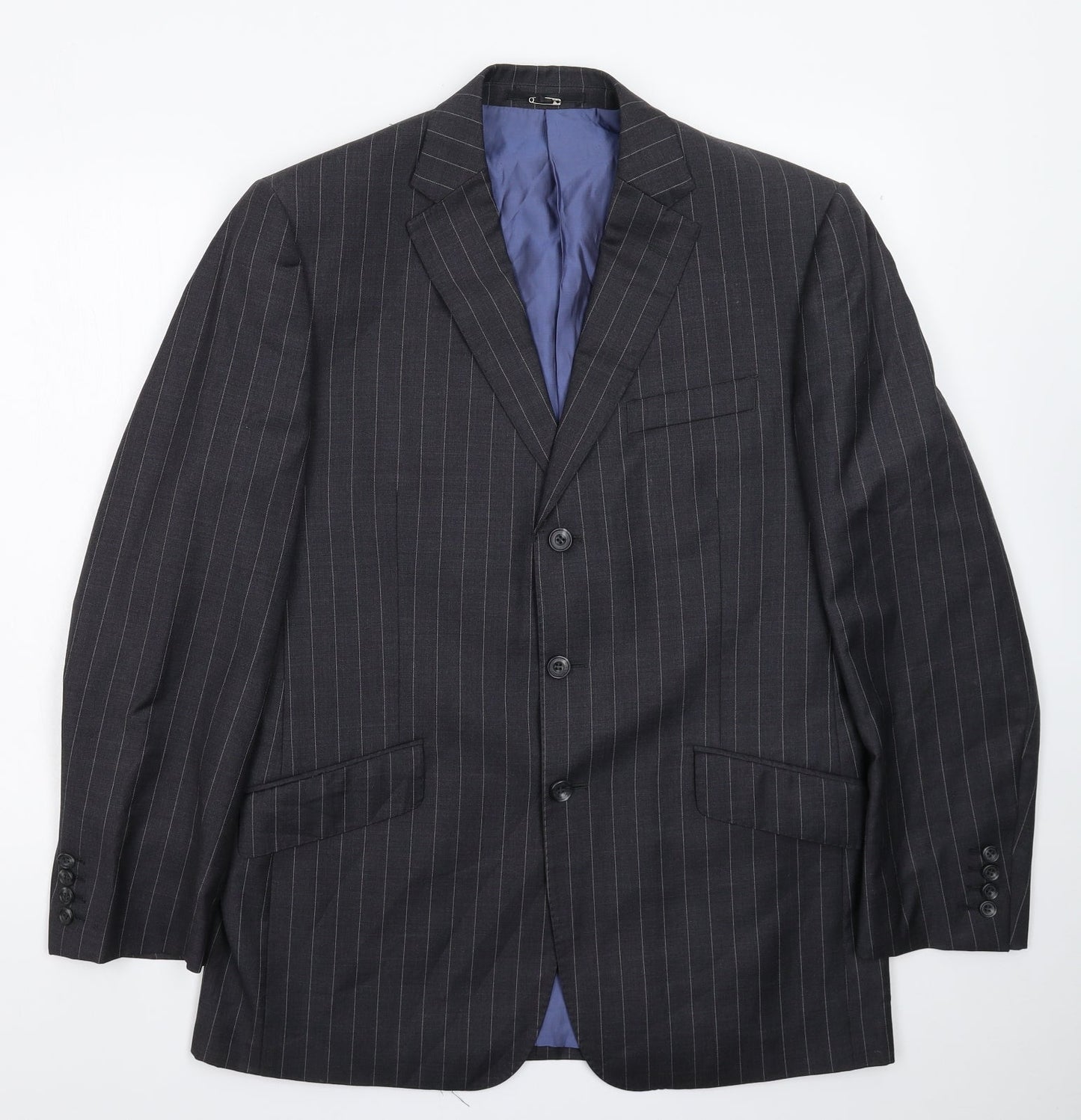 Mens UK Size 40 Samuel Windsor Regular Grey Suit Jacket