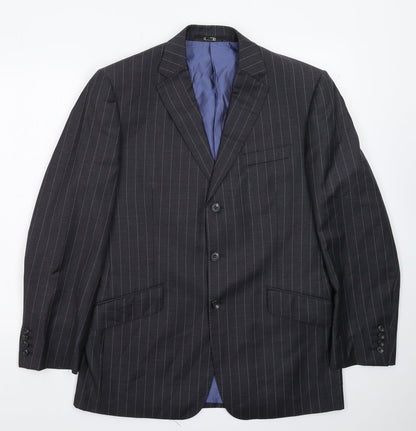 Mens UK Size 40 Samuel Windsor Regular Grey Suit Jacket