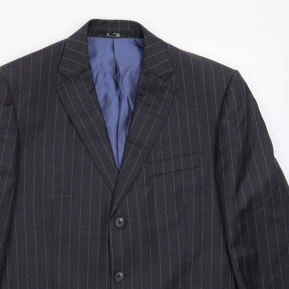 Mens UK Size 40 Samuel Windsor Regular Grey Suit Jacket