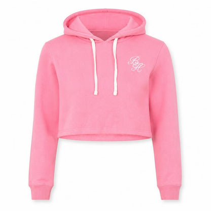 Front view of Beck & Hersey women’s pink jumper, size UK 10