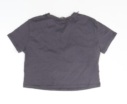 George Boys Grey   Basic T-Shirt Size 9-10 Years