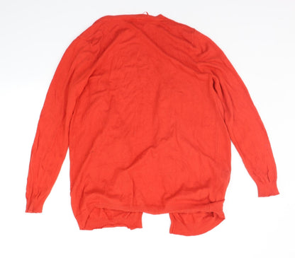 Monsoon Womens Red   Cardigan Jumper Size 12