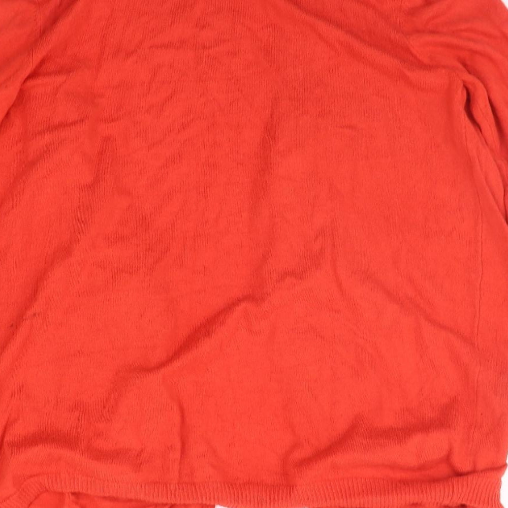Monsoon Womens Red   Cardigan Jumper Size 12
