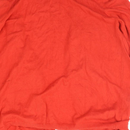 Monsoon Womens Red   Cardigan Jumper Size 12